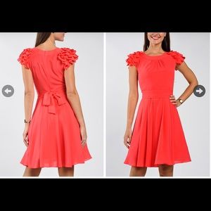 Flare Raspberry Dress
